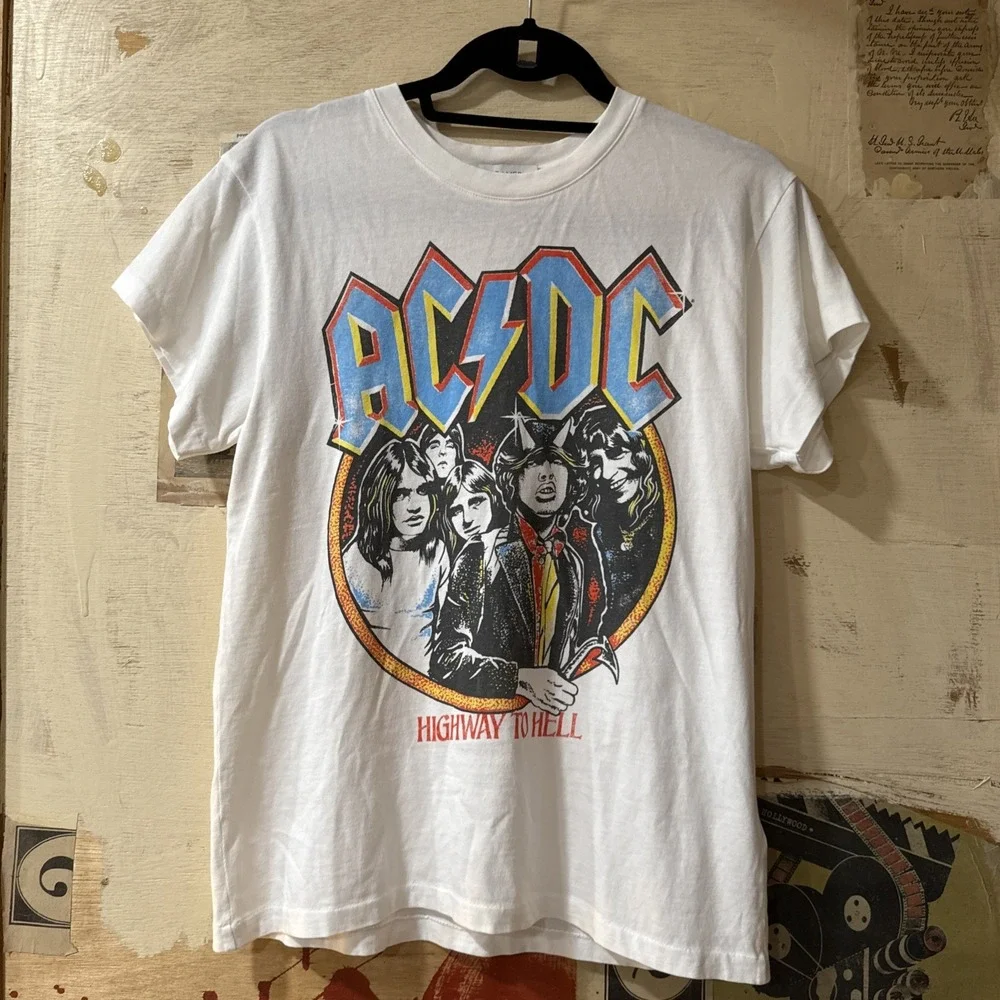 ACDC Daydreamer HIGHWAY TO HELL American Tour 1979 T-Shirt Single Stitch‎ SMALL